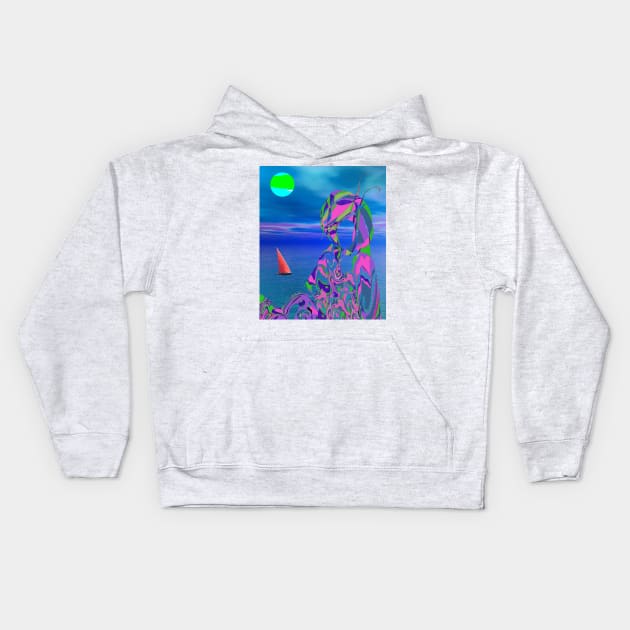 Exotic Dreams Kids Hoodie by icarusismartdesigns